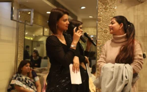 Female emcee anchor for hire for weddings and events in chandigarh best female emcee anchor for hire in chandigarh